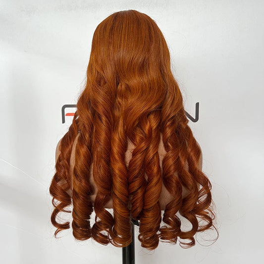 wholesale 5x5 curly lace closure wig 26 inch 350 color