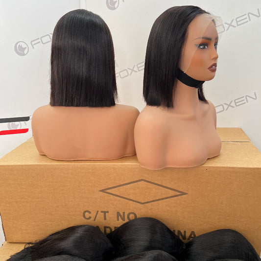 Bulk order short bob straight wigs