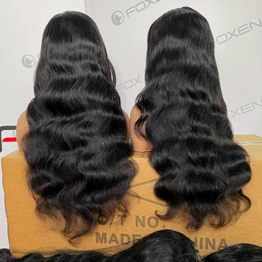 side part body wave wig