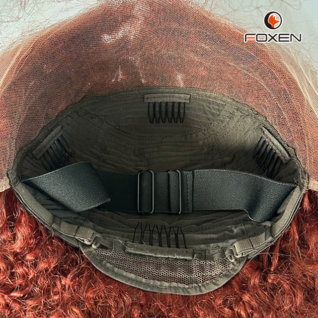 Wholesale dark red Curly Hair Bulk Supply