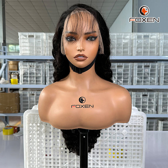 black curly hair wig for fashion