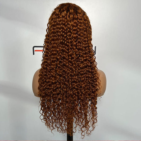 extra full ginger lace front wig bulk