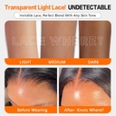 High Transparent Lace Front Wig Body Wave 13*4 13*5 13*6 Lace Wig Raw Virgin Hair Free Parting Natural Hairline