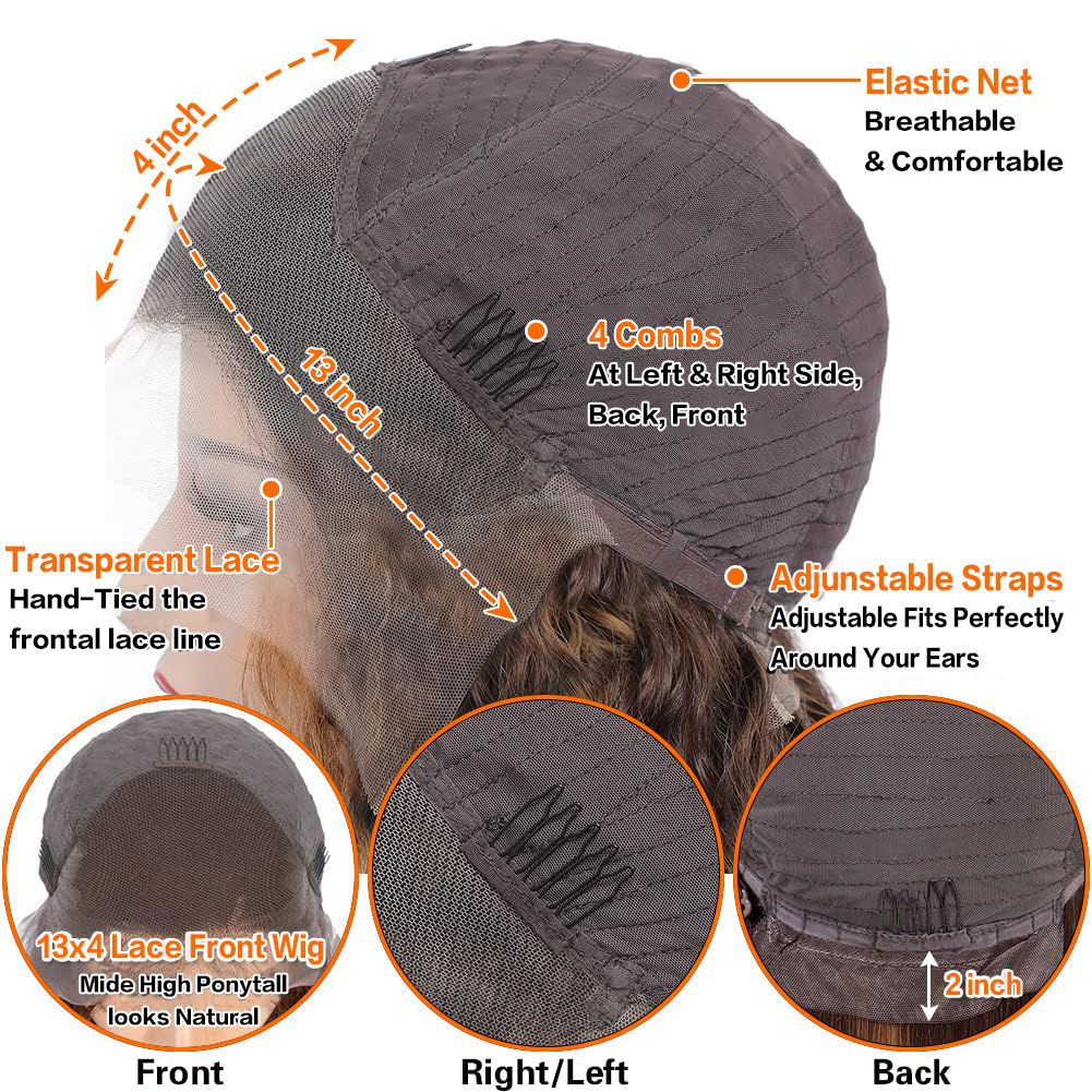 100 human hair deep wave wigs