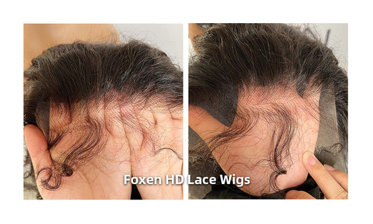 Glueless HD lace wig human hair