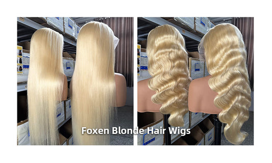 Ash blonde root melt body wave bob wigs