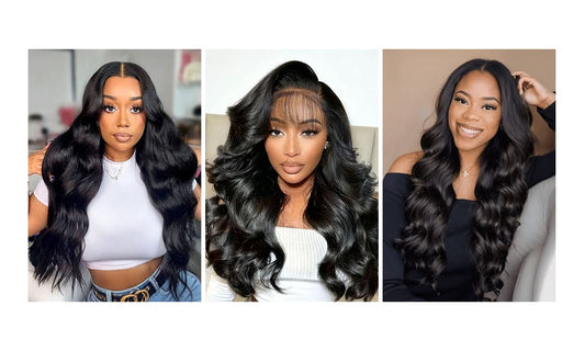 Balayage Loose Wave Human Hair Wigs