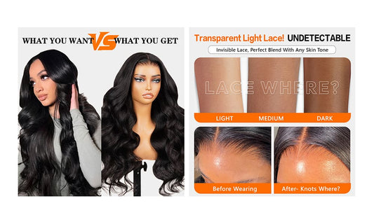 full lace human hair wigs with natural hairline