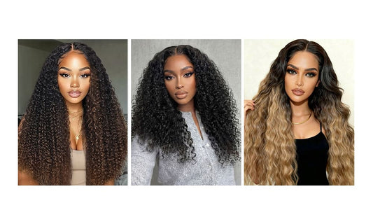 malaysian human hair curly wigs