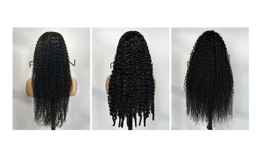 remy human hair curly wigs