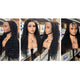 virgin human hair curly wigs