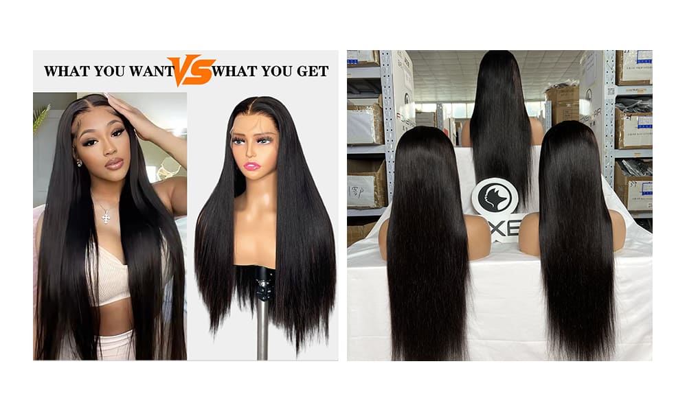 best lace frontal human hair wig for black women
