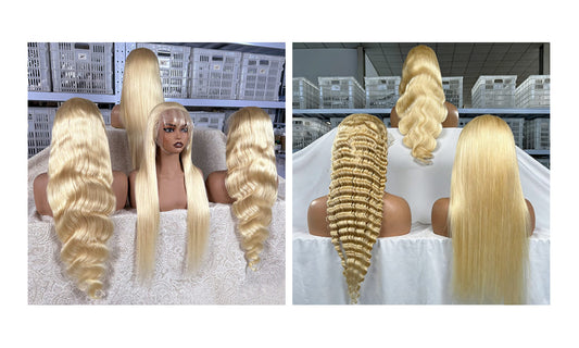 Super double drawn human hair bundles wholesale