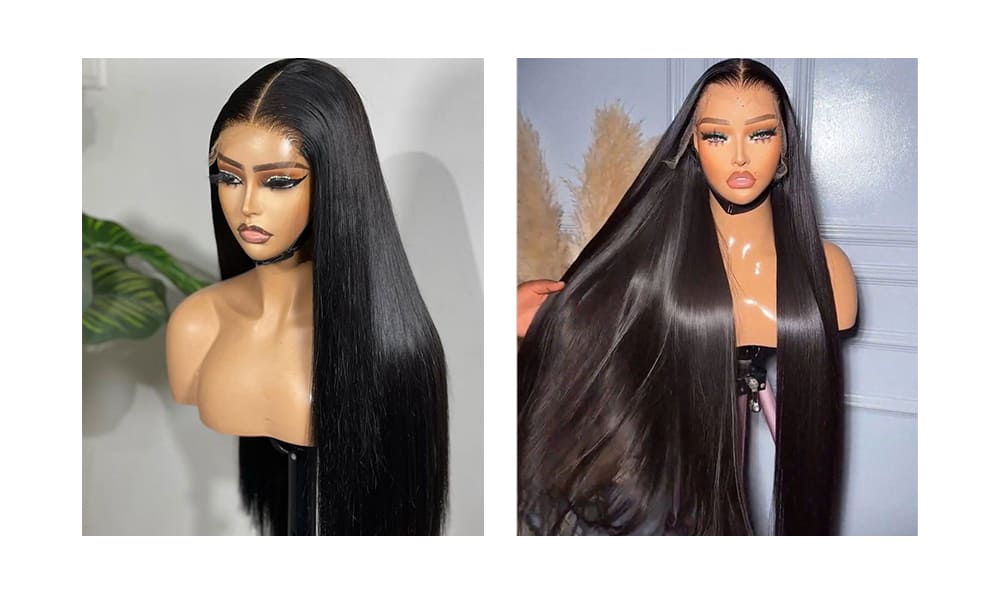 lace closure and lace frontal human hair wigs wholesale