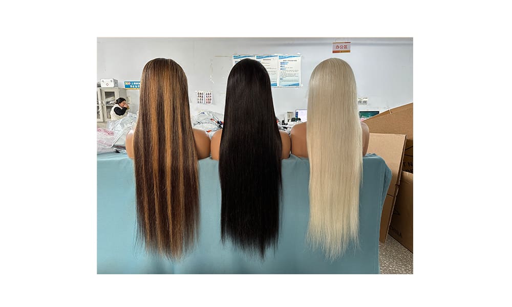 human hair wigs that can be dyed and styled