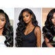 long 30 inch human hair wigs no shedding