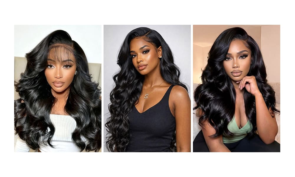 long 30 inch human hair wigs no shedding