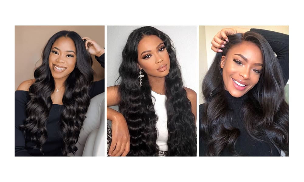 water wave human hair wigs with baby hair wholesale no moq