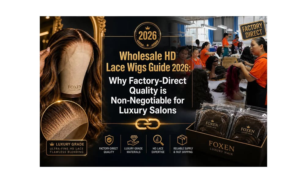 How Foxen Hair maintains quality control for bulk wig orders