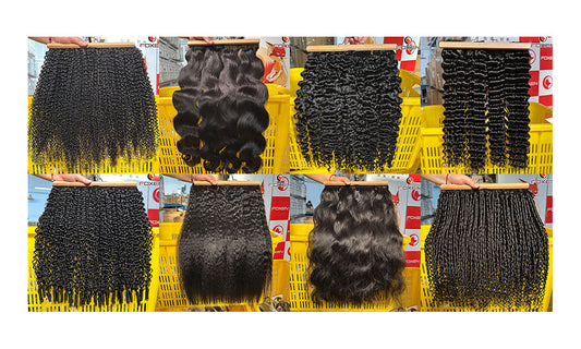 Factory Wholesale Brazilian Virgin Straight Hair Affordable Pre-Plucked Wigs