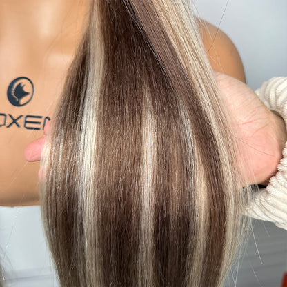 custom ombre straight hair wigs 13*4 HD lace frontal wholesale low moq OEM ODM