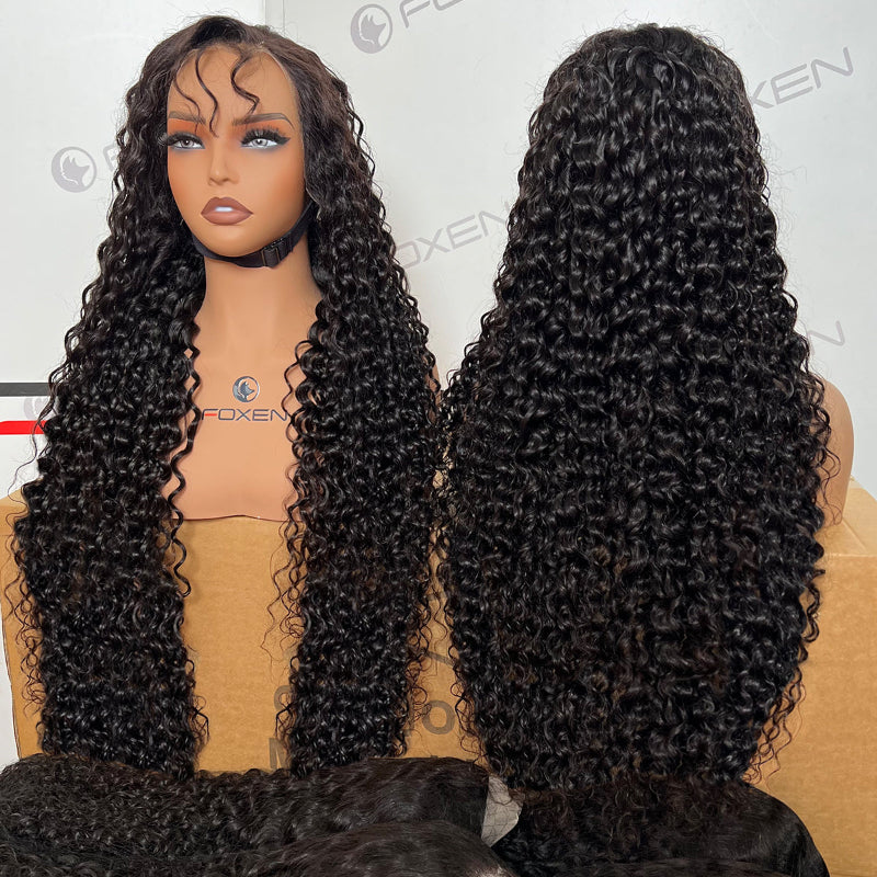 distributor pricing water wave black hair wigs