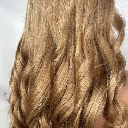 Factory supply 28 inch long curly 13x4 lace front wigs