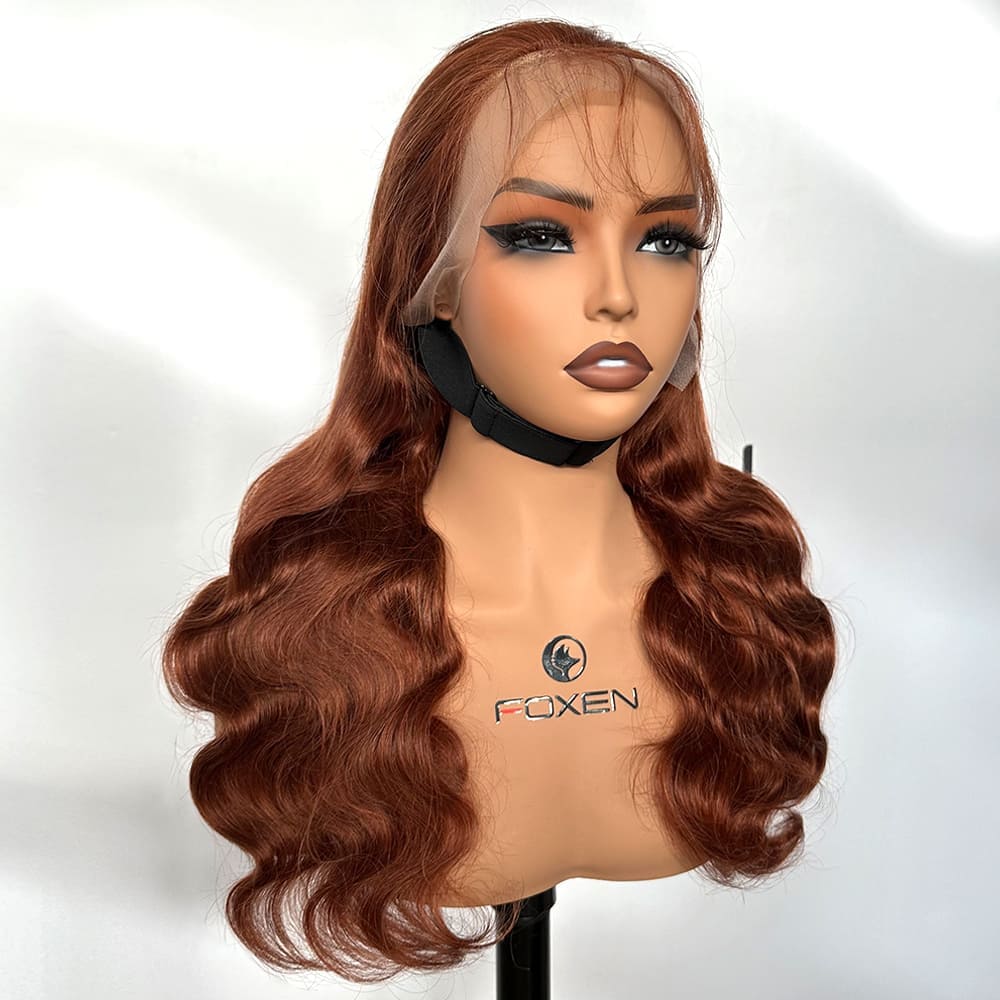 Factory direct 13x4 lace frontal #33 body wave wig 22 inch