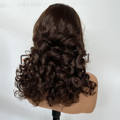 spiral curl human hair wig maintenance