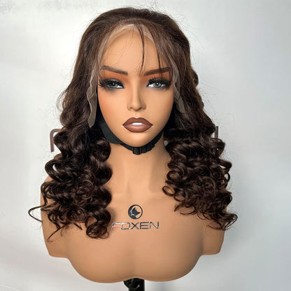transparent lace curly wigs for professional stylists