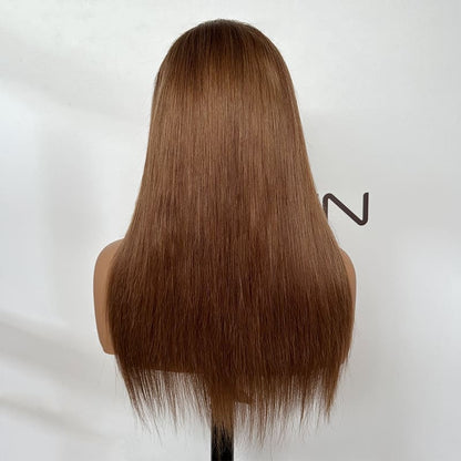14 inch high density straight hair wig