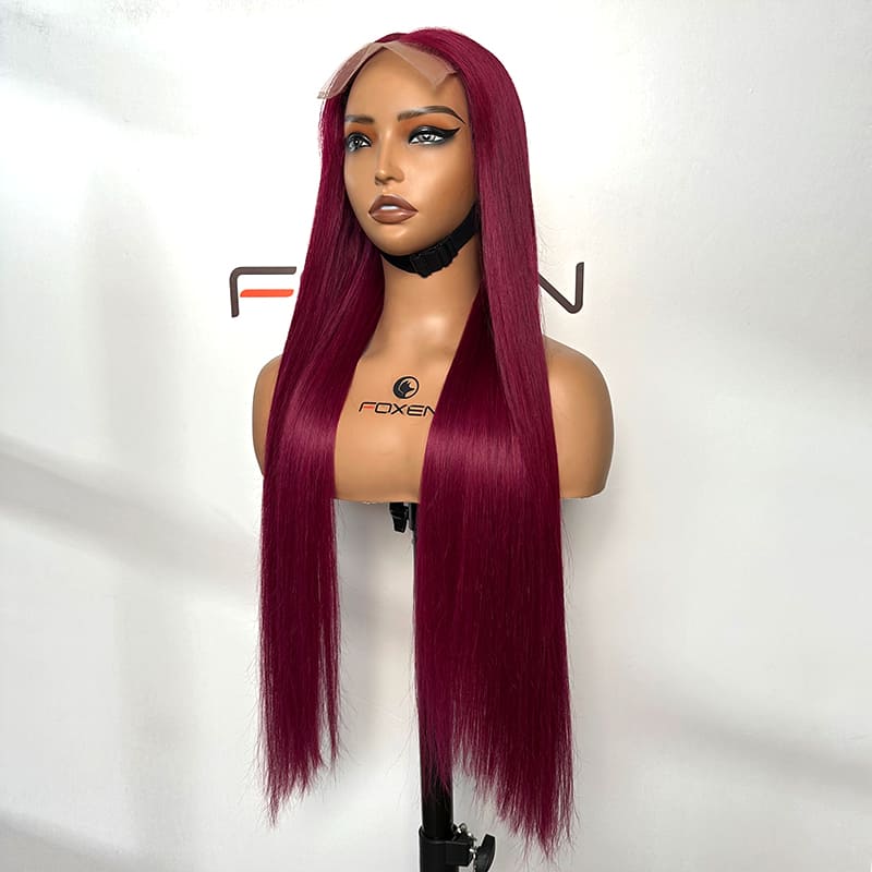 straight hair closure wigs for B2B wig distributors