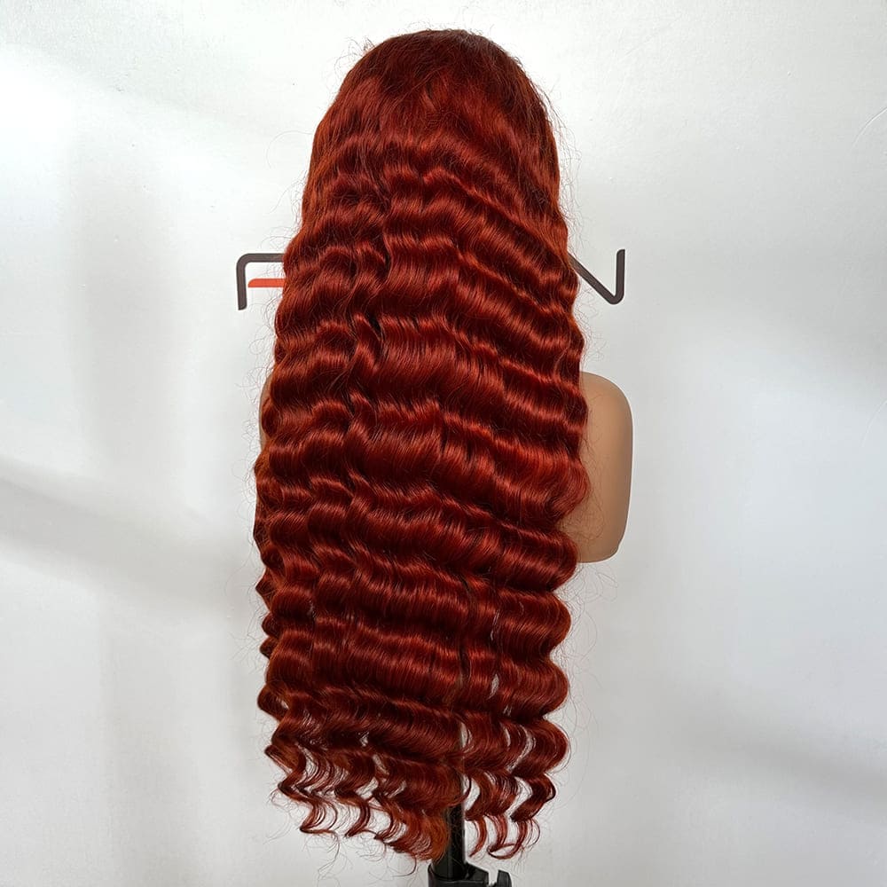 drawstring cap deep wave wig manufacturer