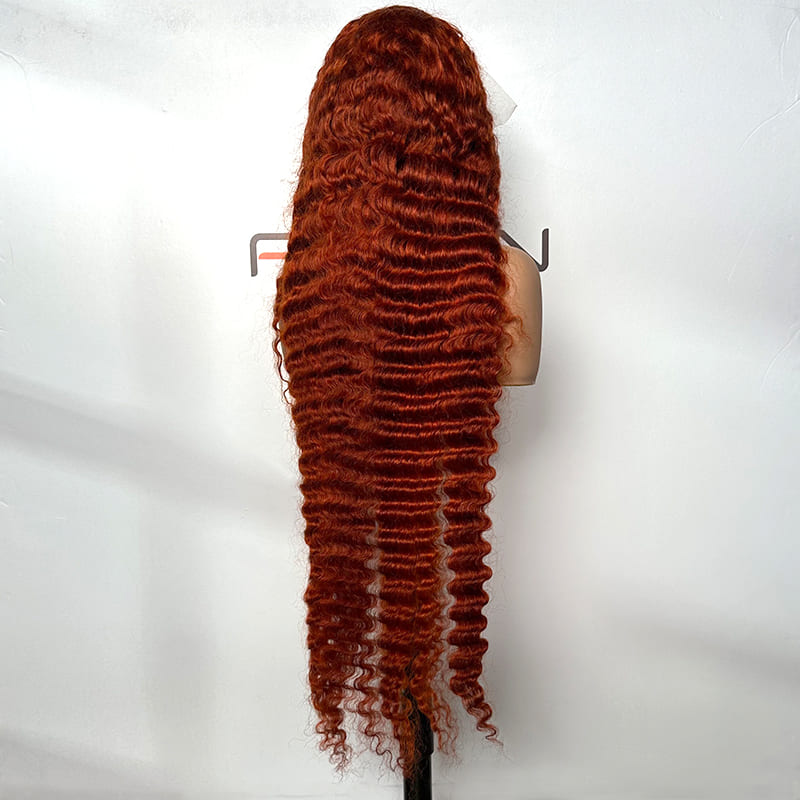 220% density deep wave wigs for retail inventory