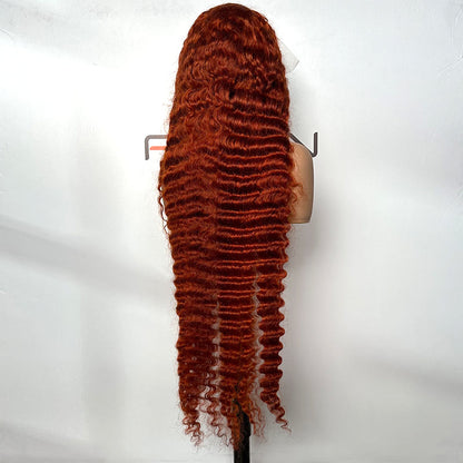 220% density deep wave wigs for retail inventory