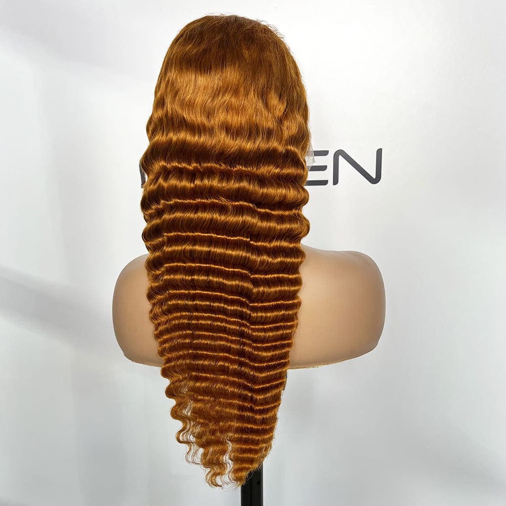 ginger deep wave wigs for online resellers