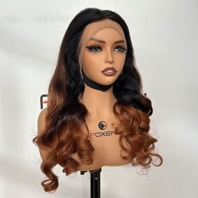 200% density natural wave wig thick full voluminous lace frontal