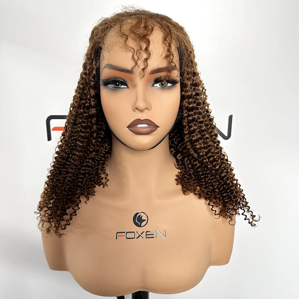 5x5 HD Curly Wigs No Shedding No Tangle 16 Inch