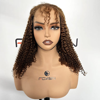 5x5 HD Curly Wigs No Shedding No Tangle 16 Inch