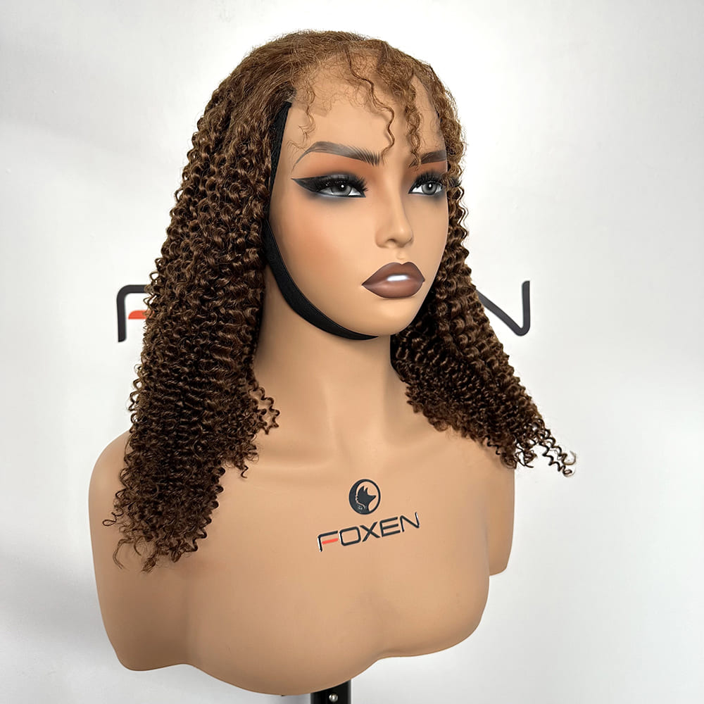 5x5 HD Lace Drawstring Wigs Custom Color for Women