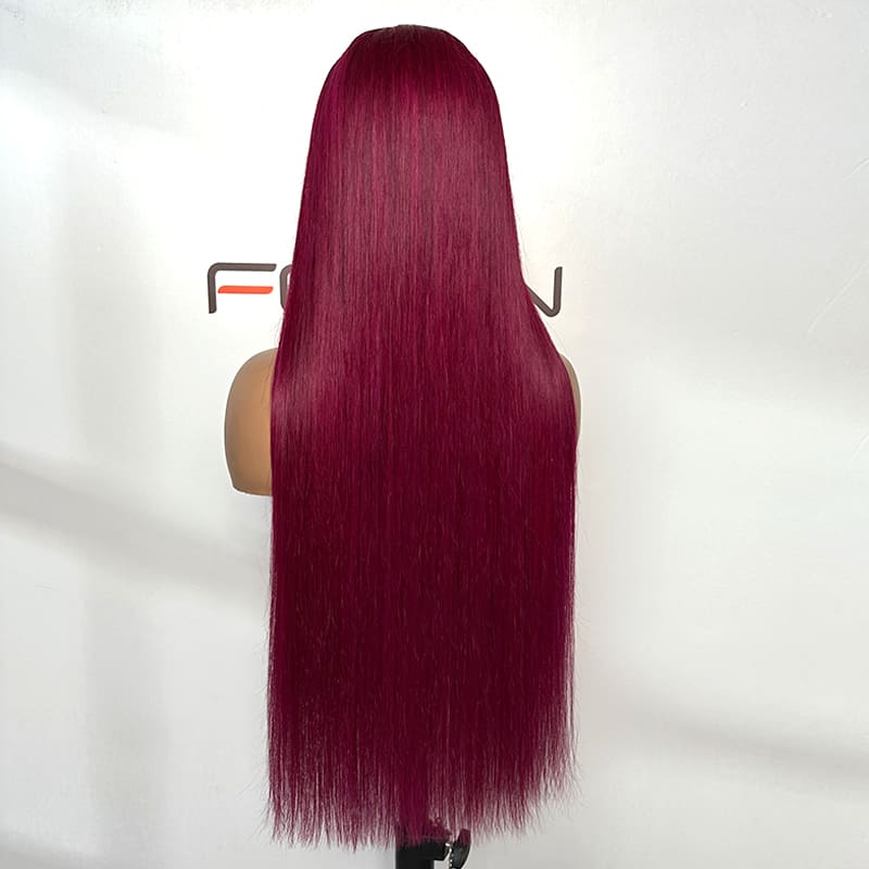 custom color straight wigs for professional salons