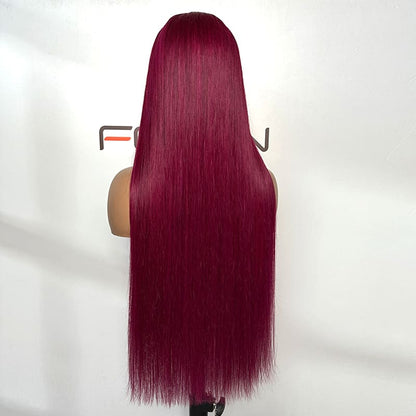 custom color straight wigs for professional salons