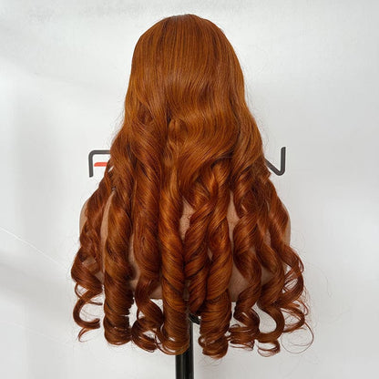 wholesale 5x5 curly lace closure wig 26 inch 350 color