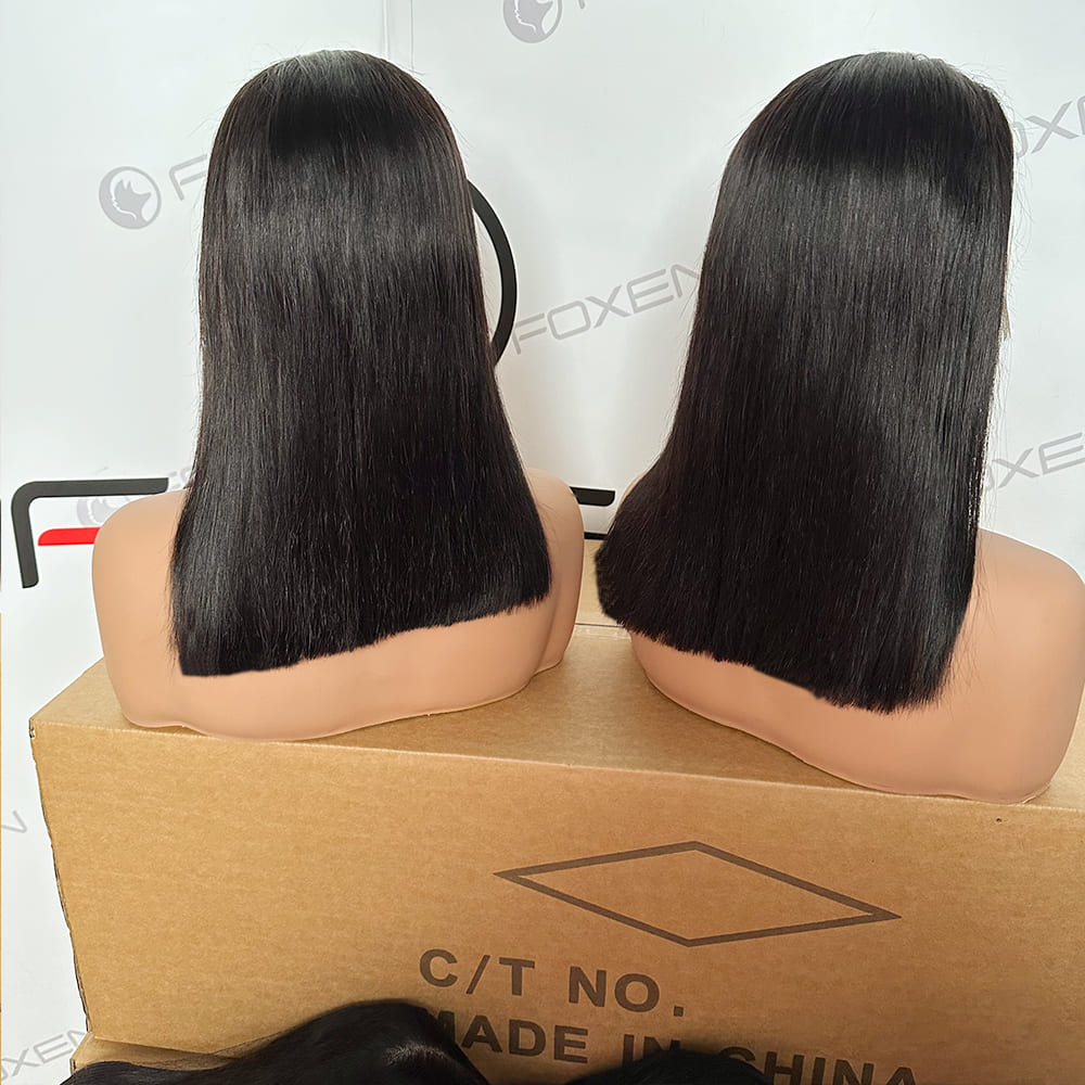 Wholesale black bob wig bundles for retailers