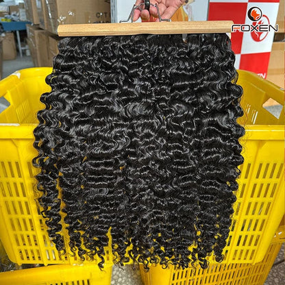 Burmese Curly Hair Bundles for Hair Weave – Factory Bulk Sale