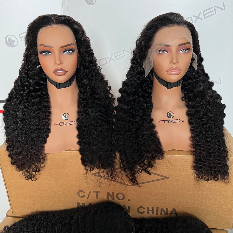 13x4 lace front Burmese curly wig bulk supply