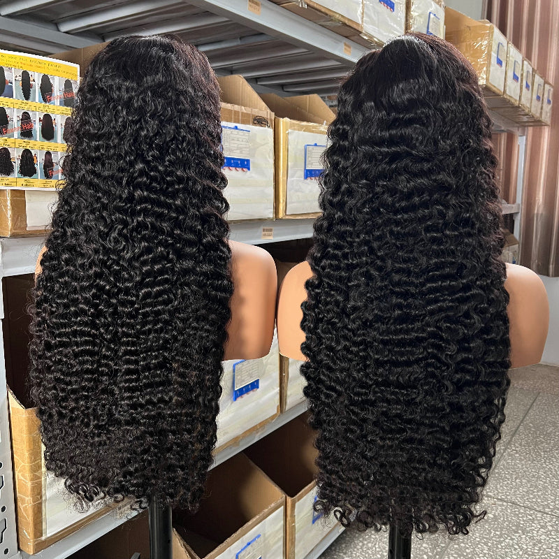 Burmese curly human hair wig wholesale supplier