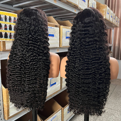 Burmese curly human hair wig wholesale supplier