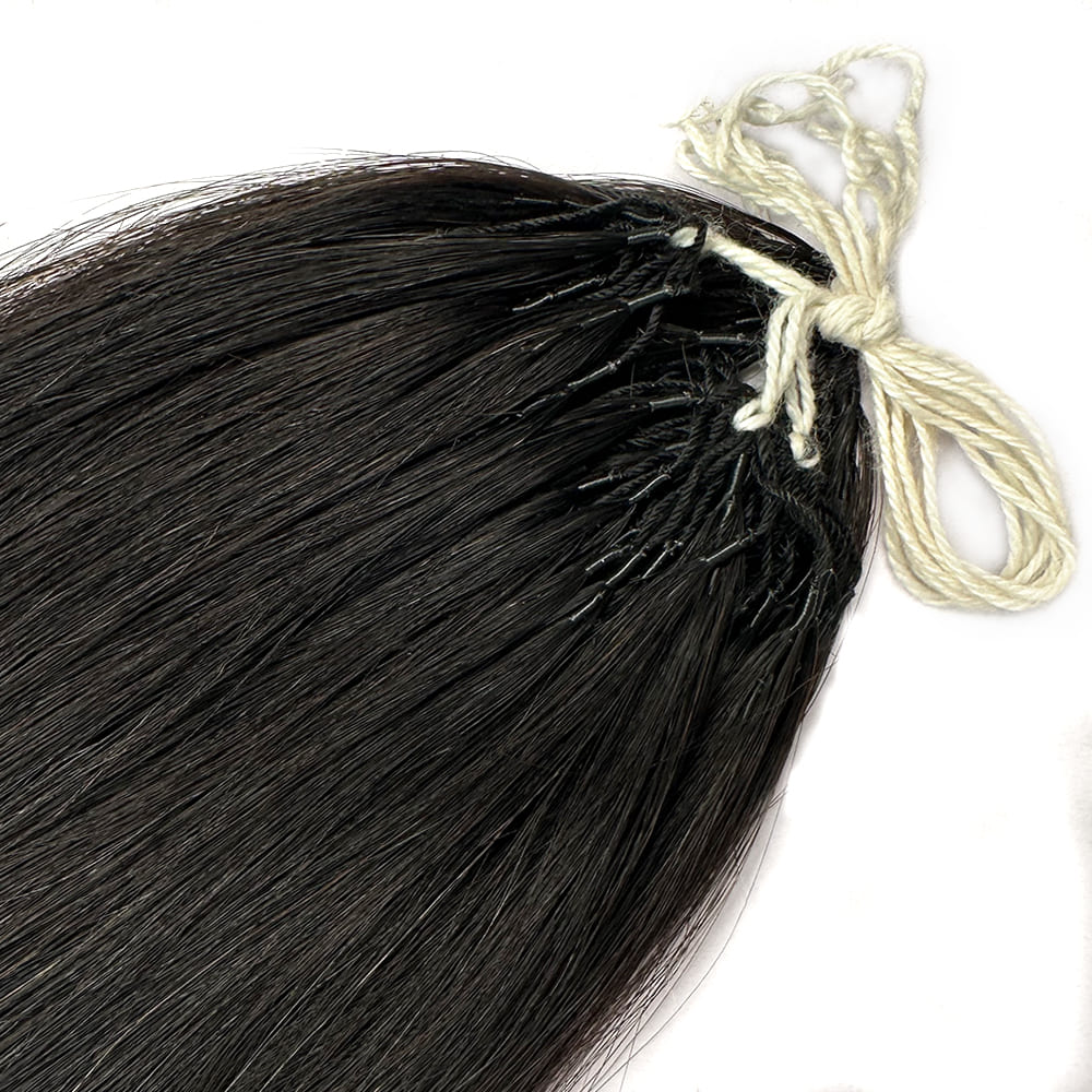 Bulk human hair crochet braids