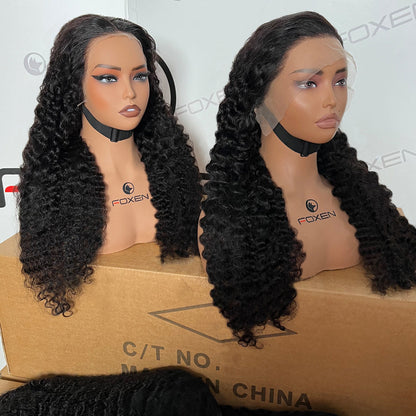 Soft and bouncy Burmese curly human hair wig